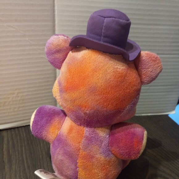 Funko Five Nights At Freddy's Tie Dye Freddy Plush Bear 8" 2022 - Picture 8 of 10